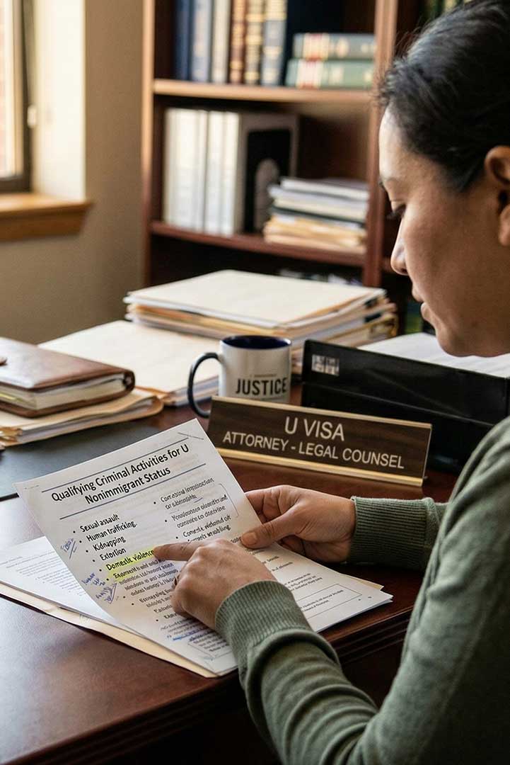 Zava Immigration Law What crimes qualify for a U visa