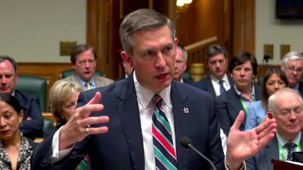 man in a suit speaks during senate hearingjpeg