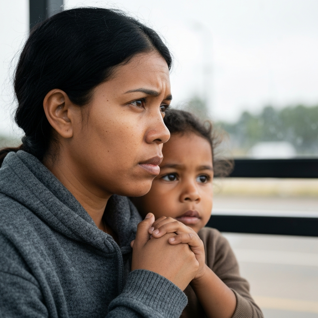 Zava Immigration Law Worried mother and child