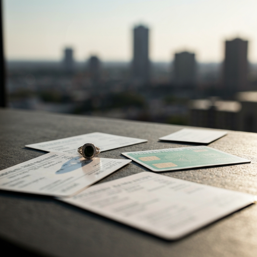 Can I lose my permanent residence if I divorce symbolic concept
