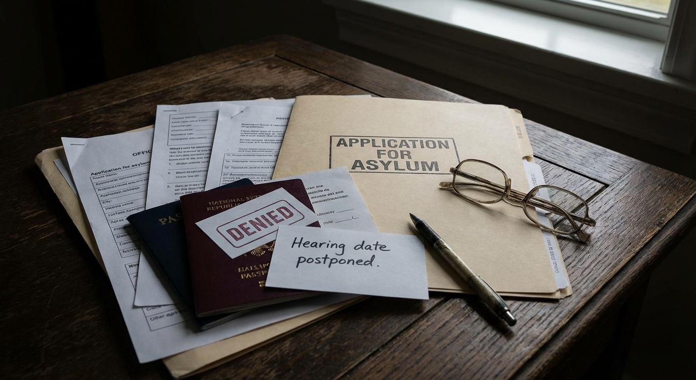 Documentos legales apilados en un escritorio, simbolizando la complejidad: ¿Puedes ser deportado por un DUI?