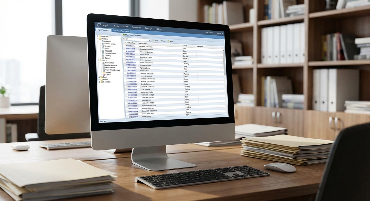 Zava Immigration Law Pantalla de computadora mostrando registros criminales, demostrando monitoreo de antecedentes: ¿Te pueden deportar por un DUI?